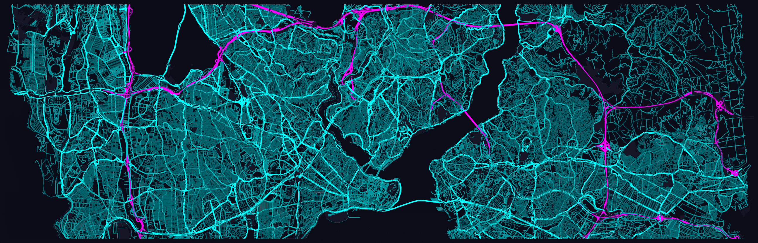 Istanbul Network Map